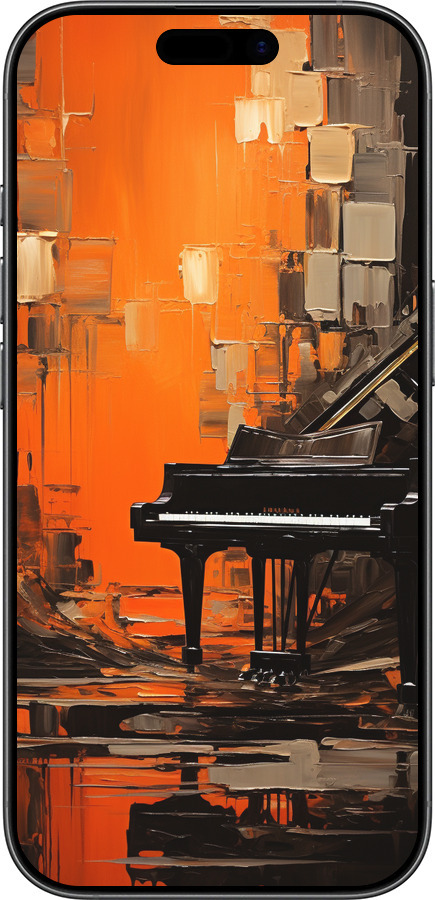 Силиконовый чехол Чехол для телефона Оранжевый Рояль для Apple iPhone 17 - 5937u-4031 изображение 