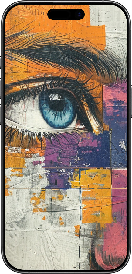 Силиконовый чехол Цветная фреска для Apple iPhone 17 - 6032u-4031 изображение 