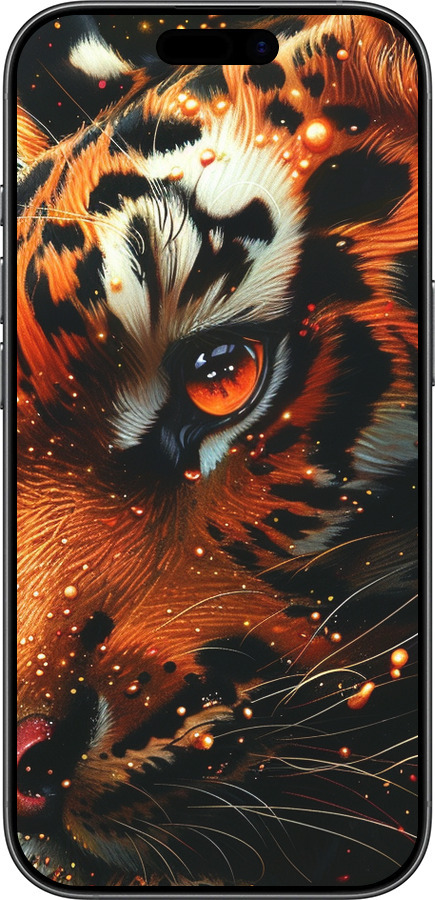 Силиконовый чехол Tiger для Apple iPhone 17 - 6053u-4031 изображение 