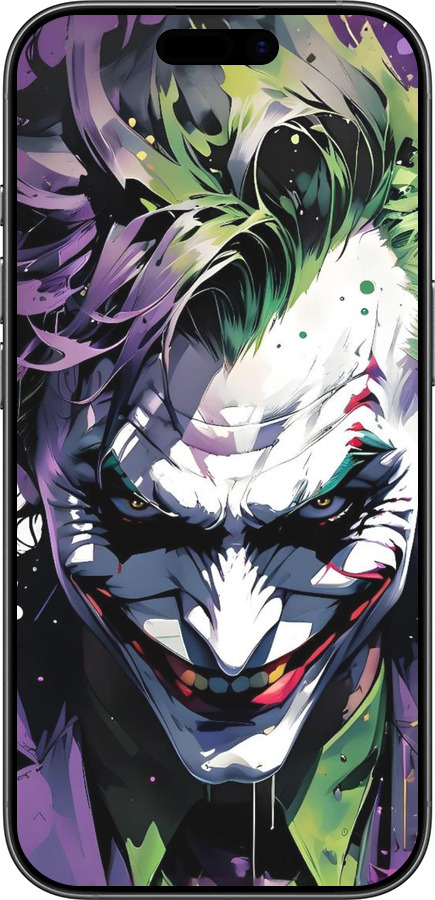 Силіконовий чехол Джокер для Apple iPhone 17 - 6289u-4031 изображение 