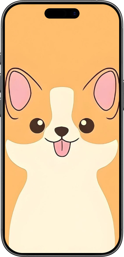 Силиконовый чехол Милый пес для Apple iPhone 17 - 6296u-4031 изображение 