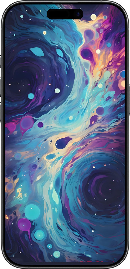 Силиконовый чехол Арт акварель для Apple iPhone 17 - 6329u-4031 изображение 