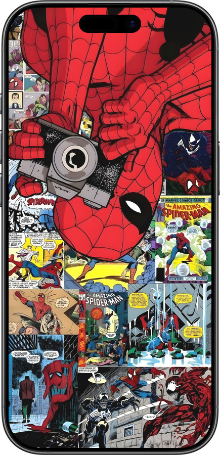 Силіконовий чехол Людина павук 2 для Apple iPhone 17 - 6333u-4031 изображение 