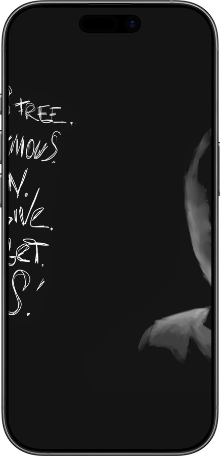 Силиконовый чехол Анонимус для Apple iPhone 17 - 832u-4031 изображение 