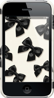 3D пластиковый матовый чехол Dark Coquette для Apple iPhone 3Gs - 6765m-34 изображение 