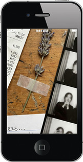 2D пластиковий чехол Aesthetic Scrapbook Collage для Apple iPhone 4 - 6773t-15 изображение 