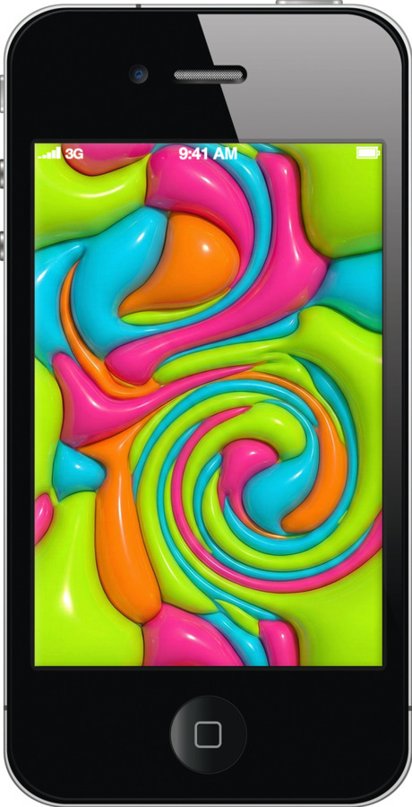 2D пластиковый чехол Y2K Jelly Dream для Apple iPhone 4 - 6780t-15 изображение 