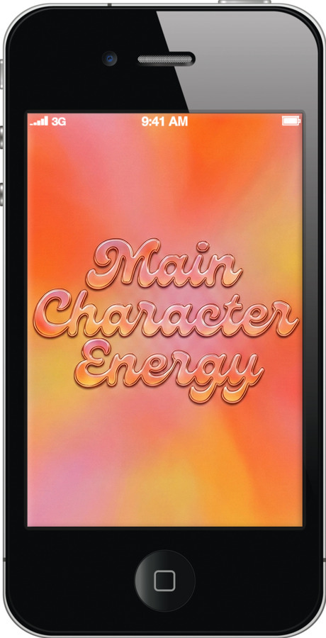 2D пластиковий чехол Aura Gradient Main Character Energy Aesthetic Y2K для Apple iPhone 4 - 6783t-15 изображение 