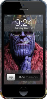 3D пластиковий глянцевий чехол № 5389 для Apple iPhone 5 - 5389c-18 изображение 