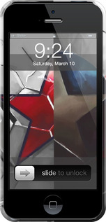 3D пластиковий глянцевий чехол № 5392 для Apple iPhone 5 - 5392c-18 изображение 