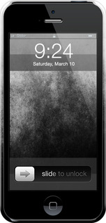 3D пластиковий матовий чехол Абстрактна композиція у сірих тонах для Apple iPhone 5 - 6477m-18 изображение 