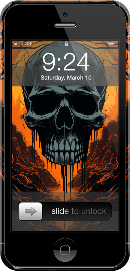 3D пластиковый глянцевый чехол Чехол для телефона для Apple iPhone SE - 5953c-214 изображение 