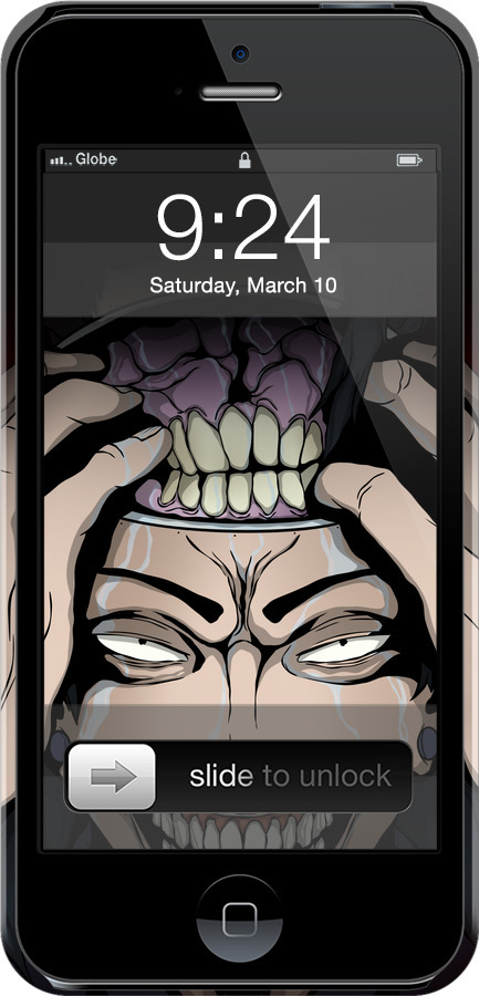 3D пластиковый матовый чехол Магическая Битва Kenjaku для Apple iPhone 5 - 6151m-18 изображение 