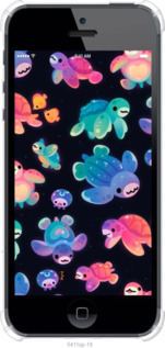 Силикон с усиленными углами чехол № 5411 для Apple iPhone 5 - 5411sp-18 изображение 