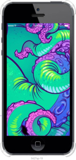 Силикон с усиленными углами чехол № 5427 для Apple iPhone 5s - 5427sp-21 изображение 