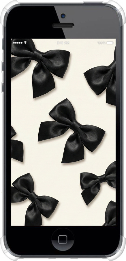 Силикон с усиленными углами чехол Dark Coquette для Apple iPhone SE - 6765sp-214 изображение 