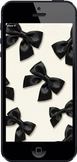 Силіконовий чехол Dark Coquette для Apple iPhone 5 - 6765u-18 изображение 