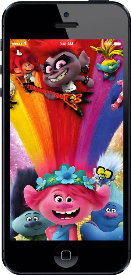 Силиконовый чехол Троли для Apple iPhone SE - 6343u-214 изображение 
