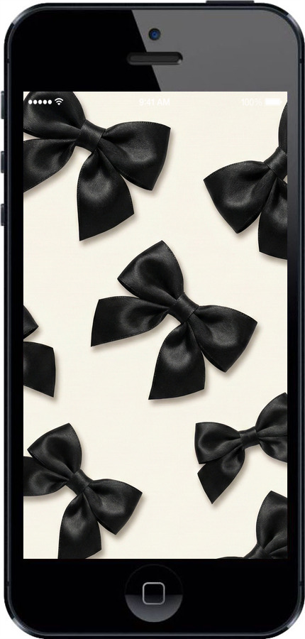 Силіконовий чехол Dark Coquette для Apple iPhone 5 - 6765u-18 изображение 