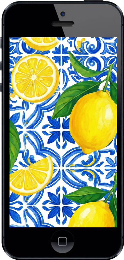 Силіконовий чехол Grocery Girl Italian Summer для Apple iPhone 5 - 6766u-18 изображение 