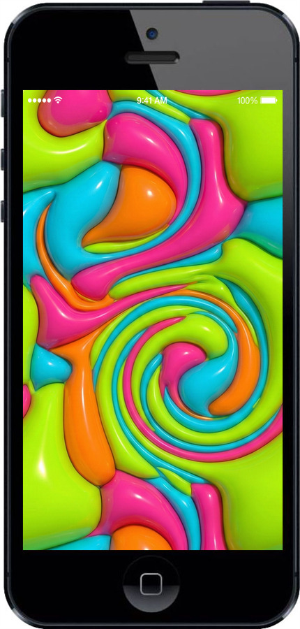 2D пластиковий чехол Y2K Jelly Dream для Apple iPhone 5s - 6780t-21 изображение 