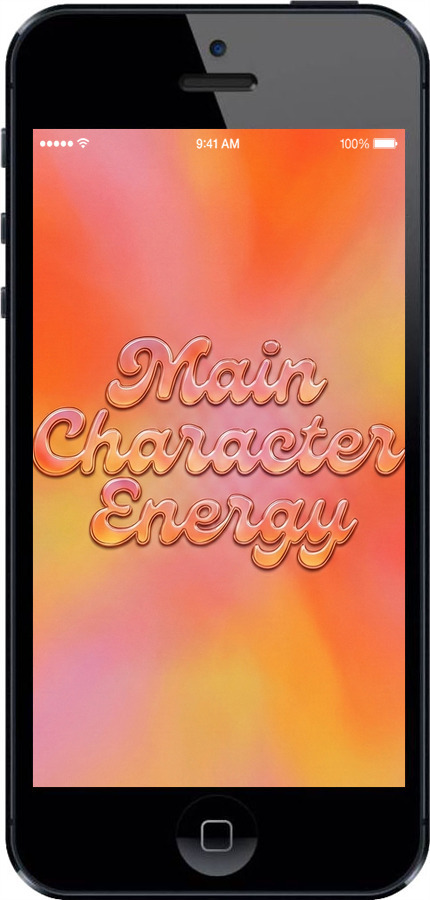 2D пластиковый чехол Aura Gradient Main Character Energy Aesthetic Y2K для Apple iPhone 5 - 6783t-18 изображение 