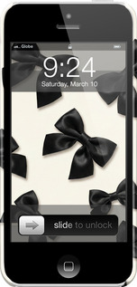 3D пластиковый глянцевый чехол Dark Coquette для Apple iPhone 5c - 6765c-23 изображение 