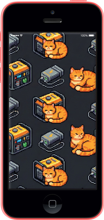 2D пластиковый чехол Autonomous Zone для Apple iPhone 5c - 6771t-23 изображение 