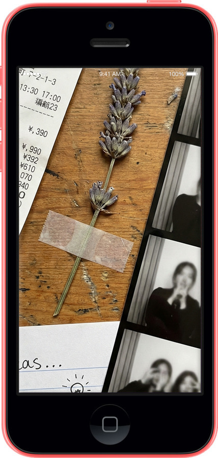 2D пластиковый чехол Aesthetic Scrapbook Collage для Apple iPhone 5c - 6773t-23 изображение 