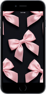 TPU чехол Coquette Ribbons Dark Coquette для Apple iPhone 6s Plus - 6767b-91 изображение 