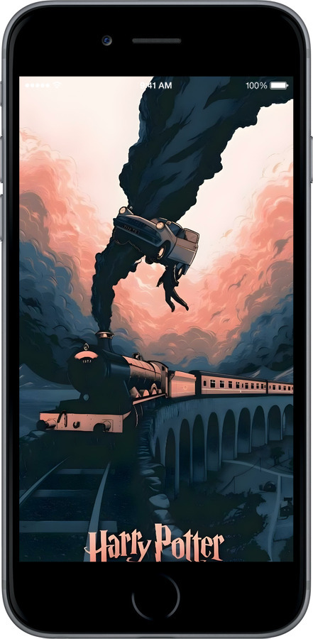 TPU чехол Гаррі Поттер для Apple iPhone 6s Plus - 6331b-91 изображение 