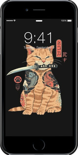 3D пластиковый глянцевый чехол Catana для Apple iPhone 6 Plus - 6262c-48 изображение 