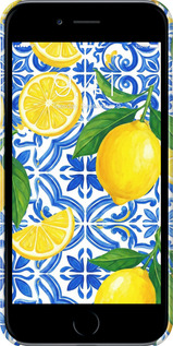 3D пластиковий матовий чехол Grocery Girl Italian Summer для Apple iPhone 6 Plus - 6766m-48 изображение 