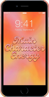3D пластиковый глянцевый чехол Aura Gradient Main Character Energy Aesthetic Y2K для Apple iPhone 6s Plus - 6783c-91 изображение 