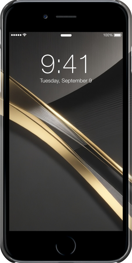 3D пластиковый матовый чехол Динамика для Apple iPhone 6s Plus - 5836m-91 изображение 