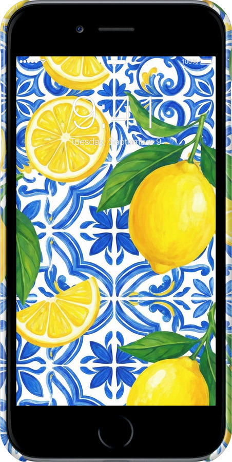 3D пластиковий матовий чехол Grocery Girl Italian Summer для Apple iPhone 6 Plus - 6766m-48 изображение 