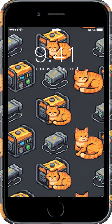 3D пластиковый глянцевый чехол Autonomous Zone для Apple iPhone 6s Plus - 6771c-91 изображение 