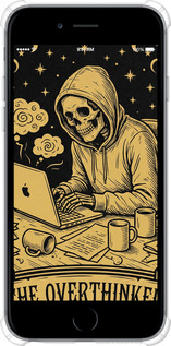 Силіконовий протиударний с посиленими кутами чехол The Overthinker для Apple iPhone 6s Plus - 6774sp-91 изображение 