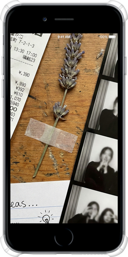 Силіконовий протиударний с посиленими кутами чехол Aesthetic Scrapbook Collage для Apple iPhone 6s Plus - 6773sp-91 изображение 