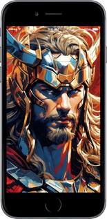 2D пластиковый чехол Тор для Apple iPhone 6 Plus - 6384t-48 изображение 
