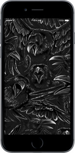 2D пластиковий чехол Вороня лють для Apple iPhone 6 Plus - 6474t-48 изображение 