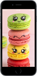 2D пластиковый чехол Печенье для Apple iPhone 6s Plus - 6693t-91 изображение 