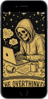 2D пластиковый чехол The Overthinker для Apple iPhone 6s Plus - 6774t-91 изображение 