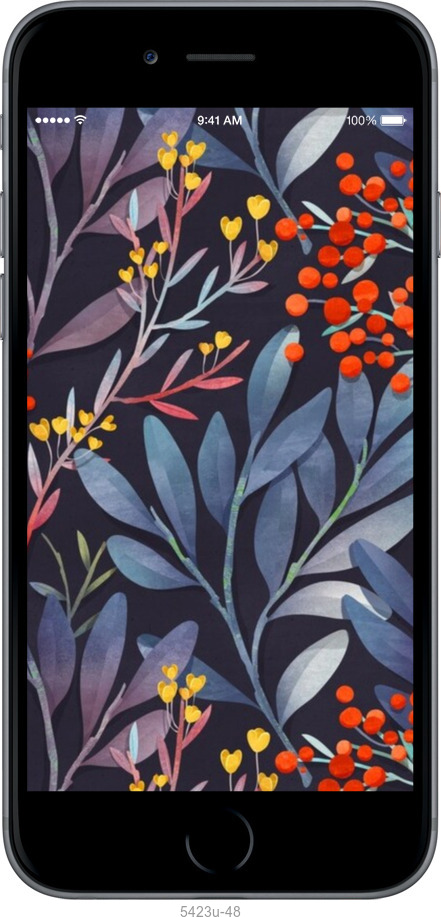 Силіконовий чехол № 5423 для Apple iPhone 6s Plus - 5423u-91 изображение 