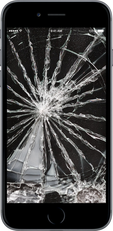 2D пластиковый чехол Glass для Apple iPhone 6 Plus - 6608t-48 изображение 