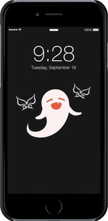 3D пластиковий глянцевий чехол Genshin Impact Ху Тао Мистецтво духу-примари для Apple iPhone 6 - 6534c-45 изображение 