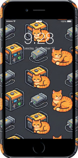 3D пластиковый матовый чехол Autonomous Zone для Apple iPhone 6s - 6771m-90 изображение 