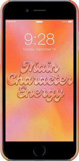 3D пластиковый глянцевый чехол Aura Gradient Main Character Energy Aesthetic Y2K для Apple iPhone 6 - 6783c-45 изображение 