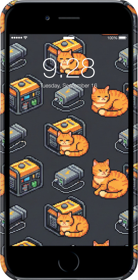 3D пластиковый матовый чехол Autonomous Zone для Apple iPhone 6s - 6771m-90 изображение 