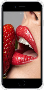 Силикон с усиленными углами чехол Наслаждение для Apple iPhone 6s - 6701sp-90 изображение 